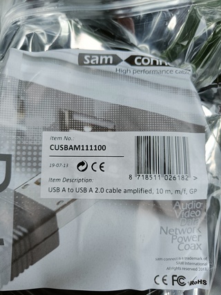 Ca. 90x USB A kabels