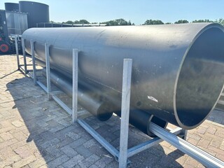 4x HDPE buizen en PE profielen