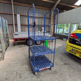 3x Rolcontainer met modulaire opbouw