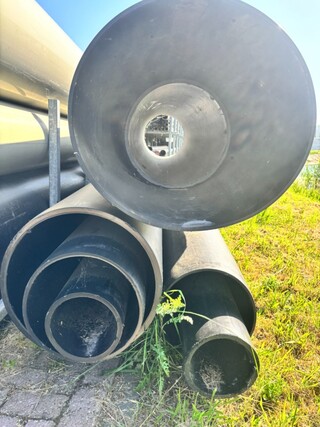 7x HDPE buizen