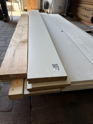 6x Vensterbank planken