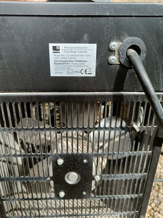 Kleine elektrisch kachel