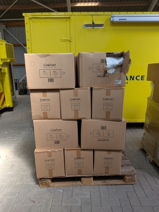 20x Doos à 50 stuks coveralls ComFort