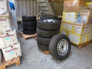 3x Set banden Michelin, Continental