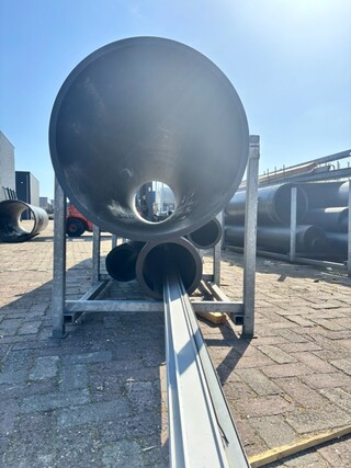 4x HDPE buizen en PE profielen