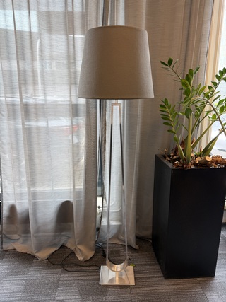 2x Schermerlampen, grijs