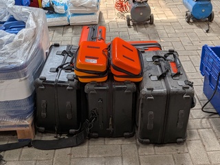 3x Spoedkoffer met 5x diverse koffer InterRescue