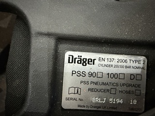 Duikuitrusting, Drager
