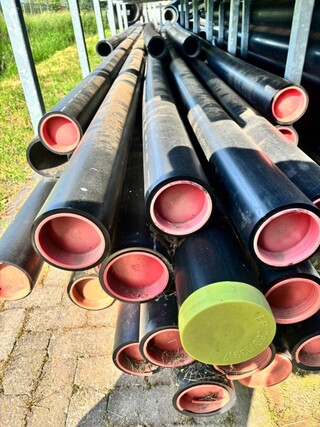 Partij HDPE buizen