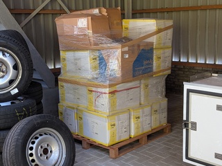 15x Doos à 50 stuks coveralls Asatex, CoverBase SMS-3