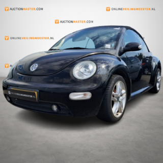 Personenauto, Volkswagen, New Beetle Cabriolet, 1.4, Zwart, 2005