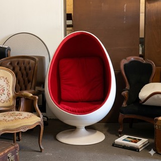 Retro Ei-fauteuil (Egg Chair)
