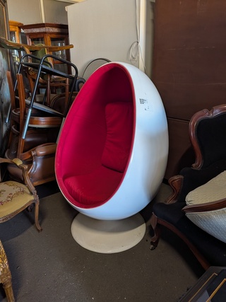 Retro Ei-fauteuil (Egg Chair)