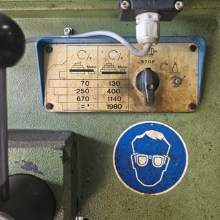 Kolomboormachine Bimak, 30 L0, groen