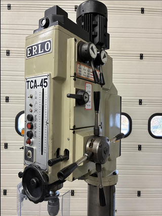Kolomboormachine Erlo, TCA-45, grijs, Tandwiel gedreven