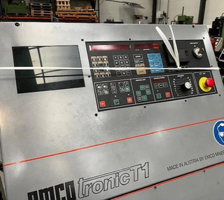 CNC-Draaibank Emco, Turn 120, grijs