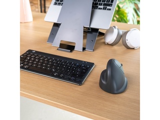 RGo HE Basic  Ergonomische Muis  Bluetooth Zwart