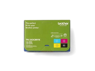 Brother TN243CMYK Tonercartridge Origineel Zwart Cyaan Magenta Geel
