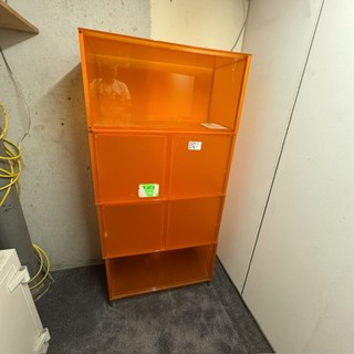 Elementen kast Kartell, One, oranje, 4-delig