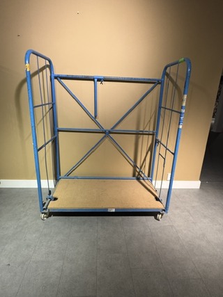 8x Meubeltransport kar Aarnoudse, blauw