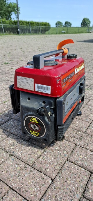 ( Locatie Wijk en Aalburg ) Generator, Kawasaki, GA1400A