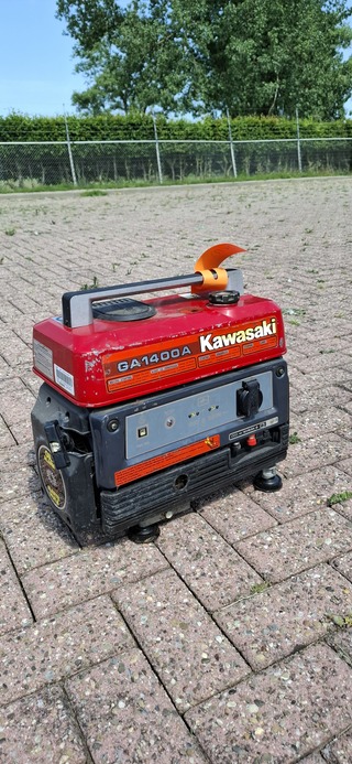 ( Locatie Wijk en Aalburg ) Generator, Kawasaki, GA1400A