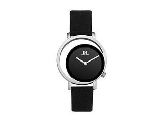 Danish design PICO IV13Q1271  Dames Horloge Analoog Zwart