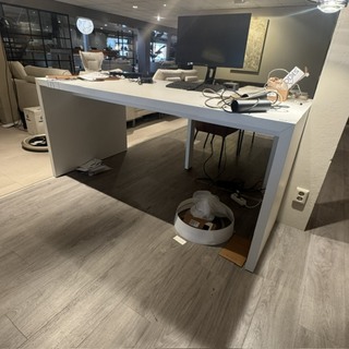 Display tafel, wit