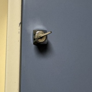 3x Lockerkast en pedaalemmer, blauw/grijs