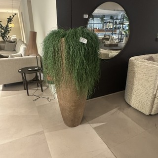 Pot met kunstplant Colours&Green, Hangplant Kelp