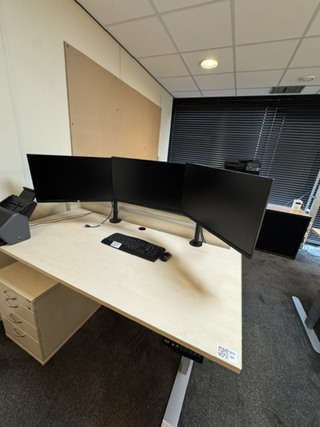 3x Monitor HP en Samsung