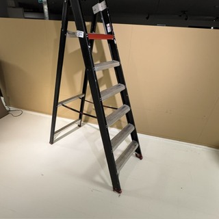 Uitzettrap Altrex Professional, zwart, 1×6 treden