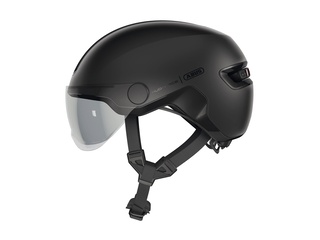 Abus HudY Ace  Fietshelm Velvet Black M 54 -58 cm