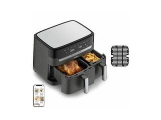 Moulinex Dual Easy Fry EZ905B20 Heteluchtfriteuse  Grijs