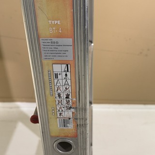Uitzettrap, BT-4, 1×4 treden