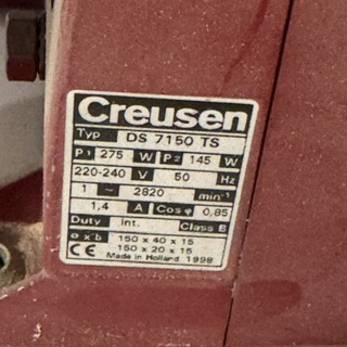 Slijpmachine Creusen, DS7150ts