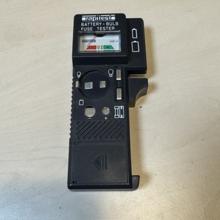 Batterijmeter en vochtmeter