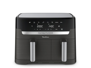 Moulinex Dual Easy Fry EZ905B20 Heteluchtfriteuse  Grijs