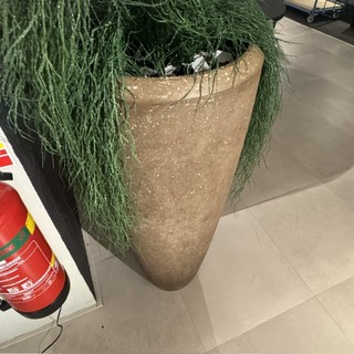 Pot met kunstplant Colours&Green, Hangplant Kelp