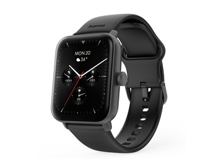 Hama 6010 Smartwatch TFTDisplay Telefoonfunctie Zwart