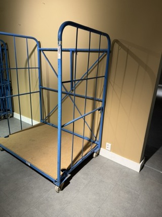 Ca. 10x Meubeltransport kar Cordes, blauw