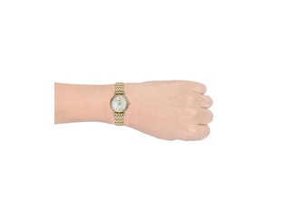 Fossil Carlie Mini ES4735 Dameshorloge 28mm Goudkleurig
