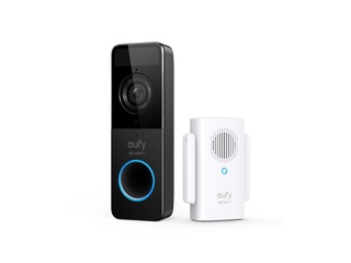 Eufy Video Deurbel Slim  Batterijgevoed  1080P  Inclusief chime