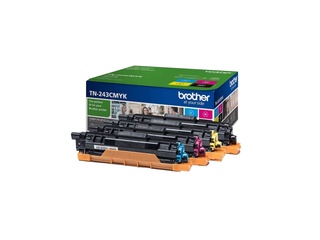 Brother TN243CMYK Tonercartridge Origineel Zwart Cyaan Magenta Geel