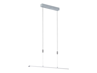 Fischer & Honsel Metz Hanglamp LED 24 W Zilver