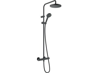 Hansgrohe Vernis Blend Showerpipe met thermostaat mat Zwart