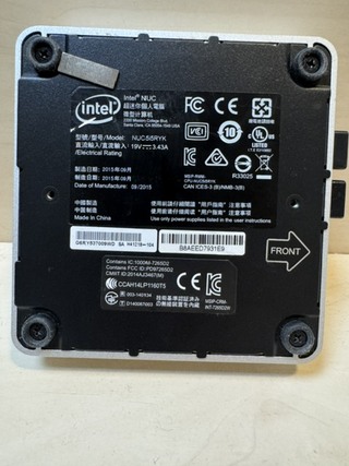 Computer Intel, Nuc 5i5RYK