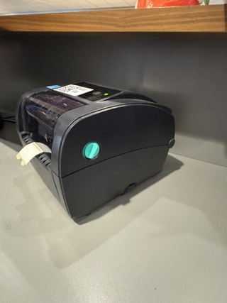 Labelprinter en 6x transferrol TSC, TC-200