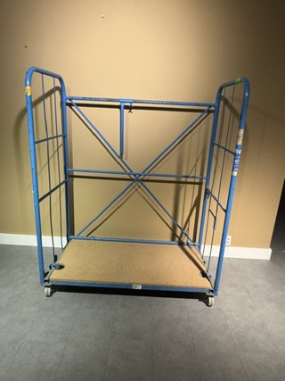 Ca. 10x Meubeltransport kar Aarnoudse, blauw