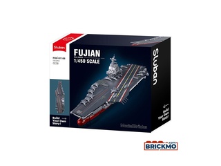 Sluban M38B1188 Modelstenen 1/450 Vliegdekschip Shandong